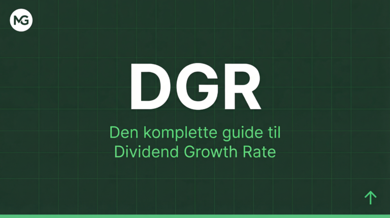 Sådan analyserer du Dividend growth rate (DGR) – den komplette guide