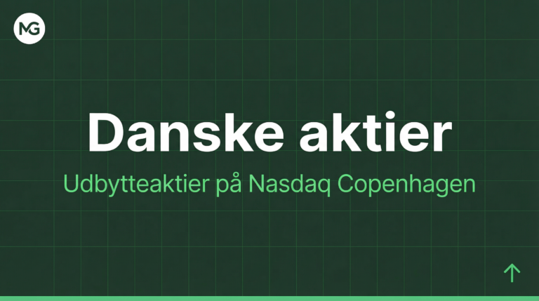 De 10 bedste danske udbytteaktier 2026 – komplet analyse og sammenligning
