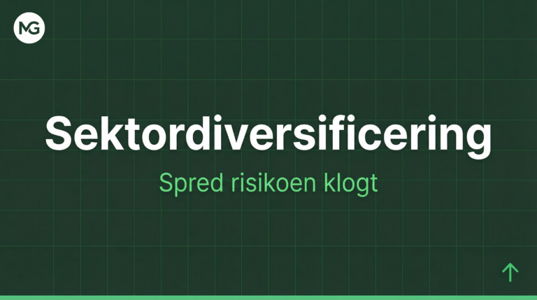 Sektordiversificering i udbytteportefølje – komplet guide 2026