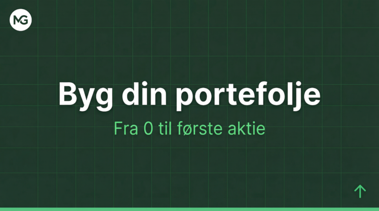 Sådan bygger du en udbytteportefølje fra bunden – step-by-step guide 2026